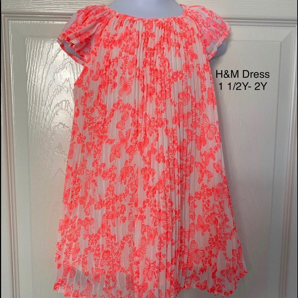 H&M 1 1/2 -2Y Lined Pleated Dress